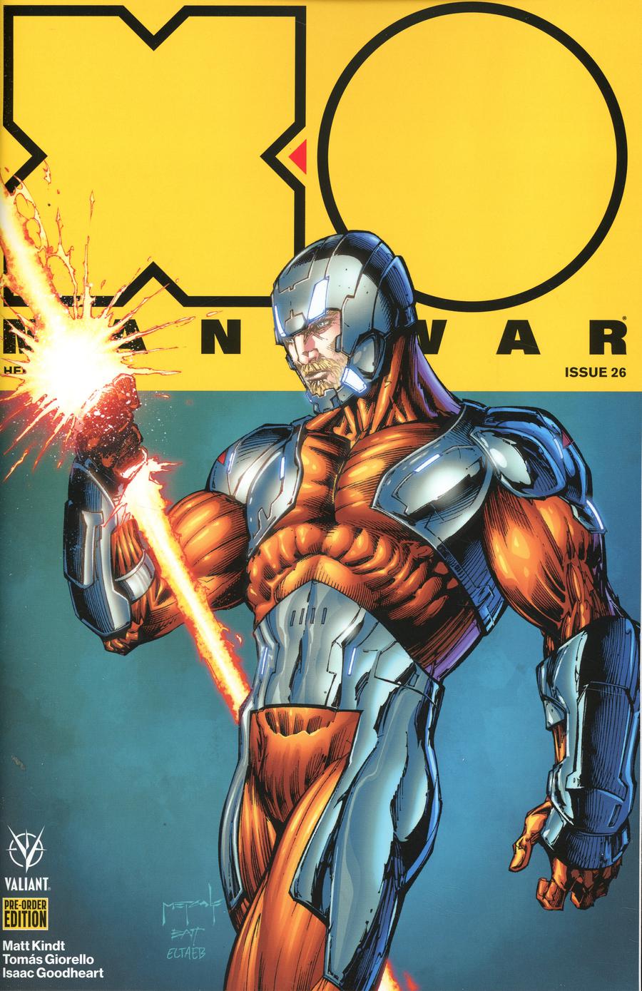 X-O Manowar Vol 4 #26 Cover D Variant Tomas Giorello Cover