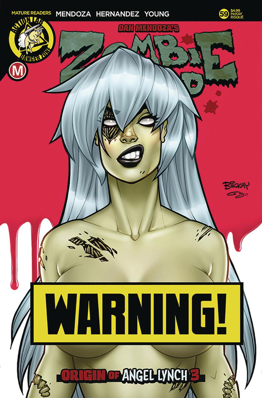 Zombie Tramp Vol 2 #59 Cover D Variant Bill McKay Risque Cover