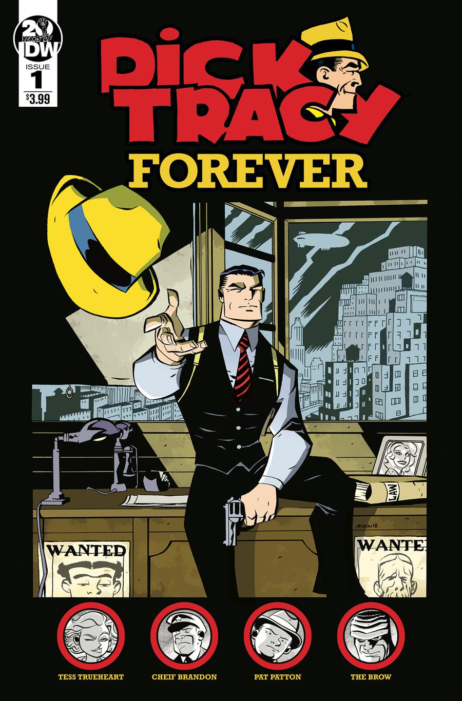 Dick Tracy Forever #1 Cover A Regular Michael Avon Oeming Cover