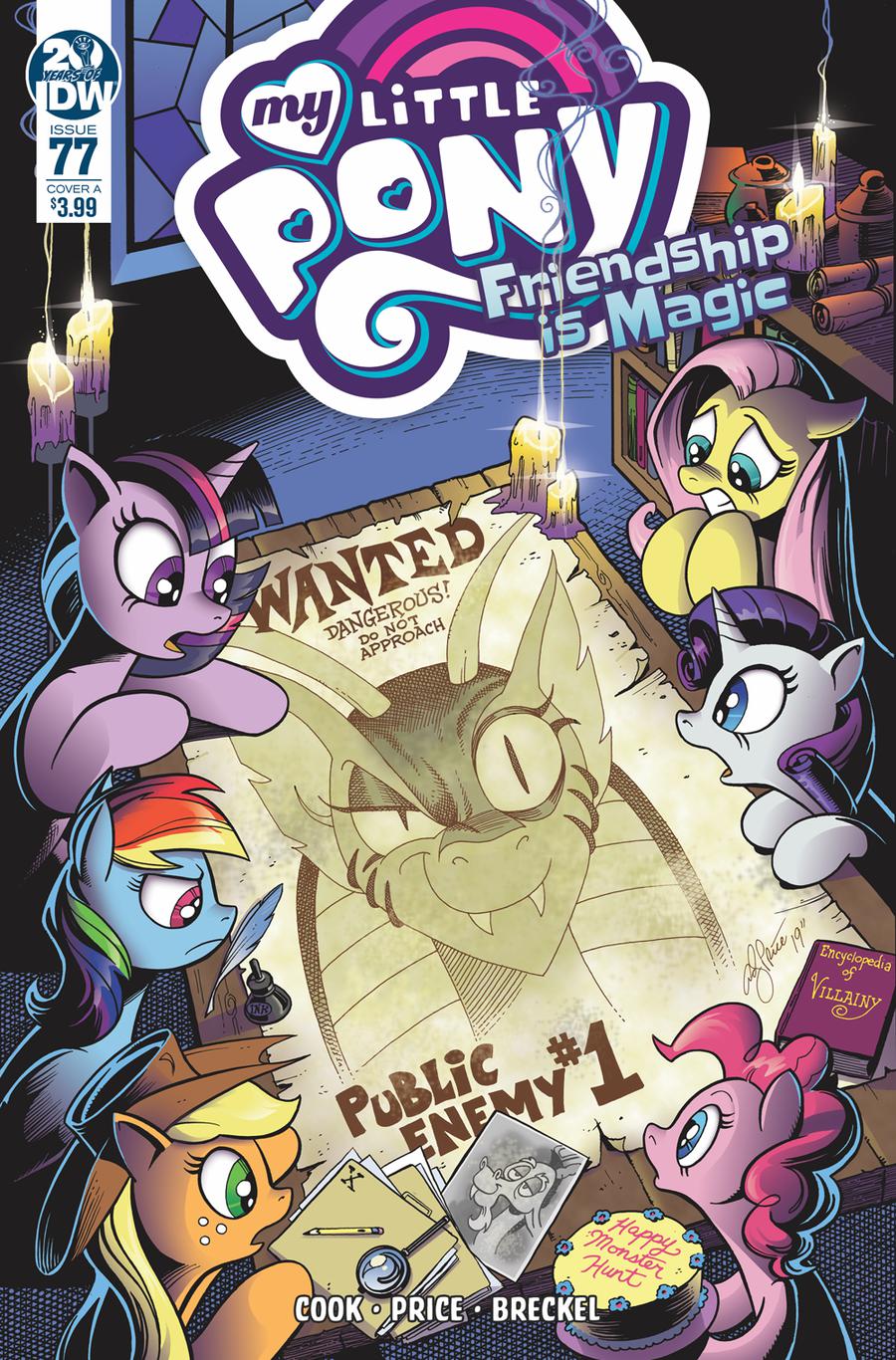 My Little Pony Friendship Is Magic #77 Cover A Regular Andy Price Cover