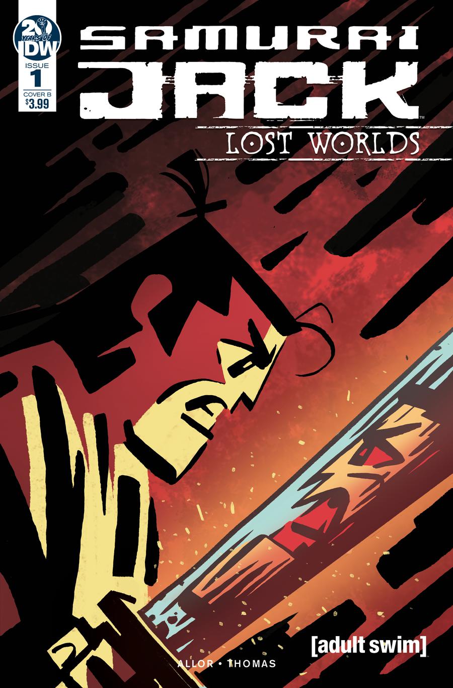 Samurai Jack Lost Worlds #1 Cover B Variant Gavin Fullerton Cover