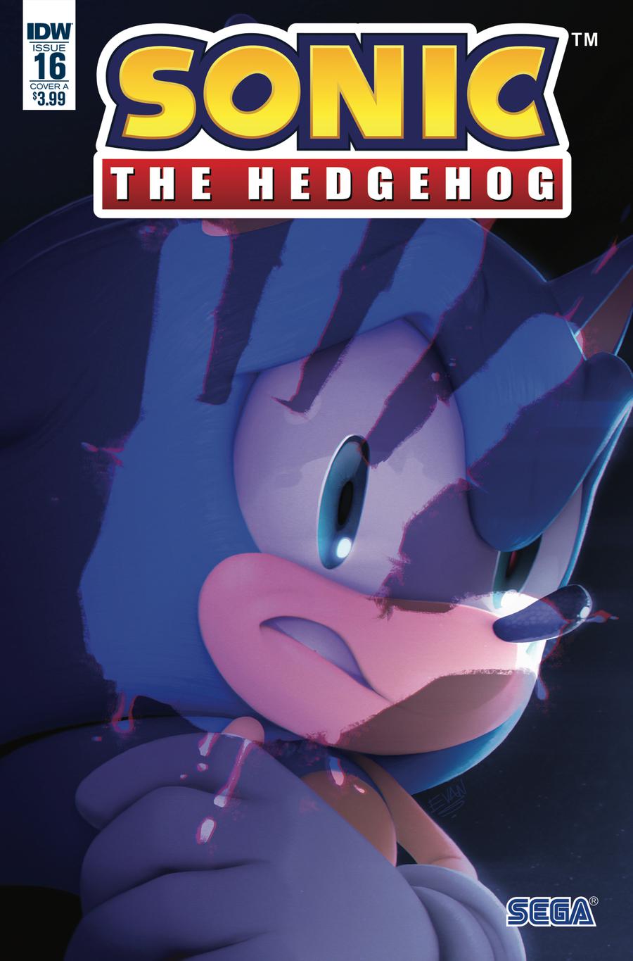 Sonic The Hedgehog Vol 3 #16 Cover A Regular Evan Stanley Cover