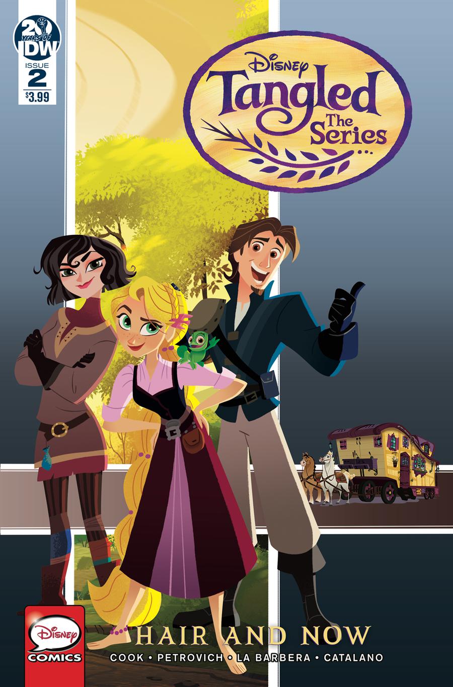 Tangled The Series Hair And Now #2 Cover A Regular Cover