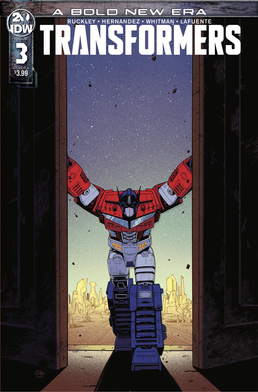 Transformers Vol 4 #3 Cover A 1st Ptg Regular Nick Roche Cover