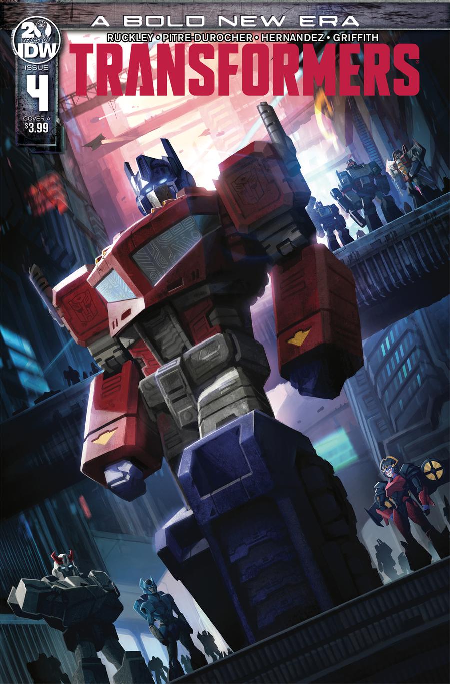 Transformers Vol 4 #4 Cover A 1st Ptg Regular Sara Pitre-Durocher Cover