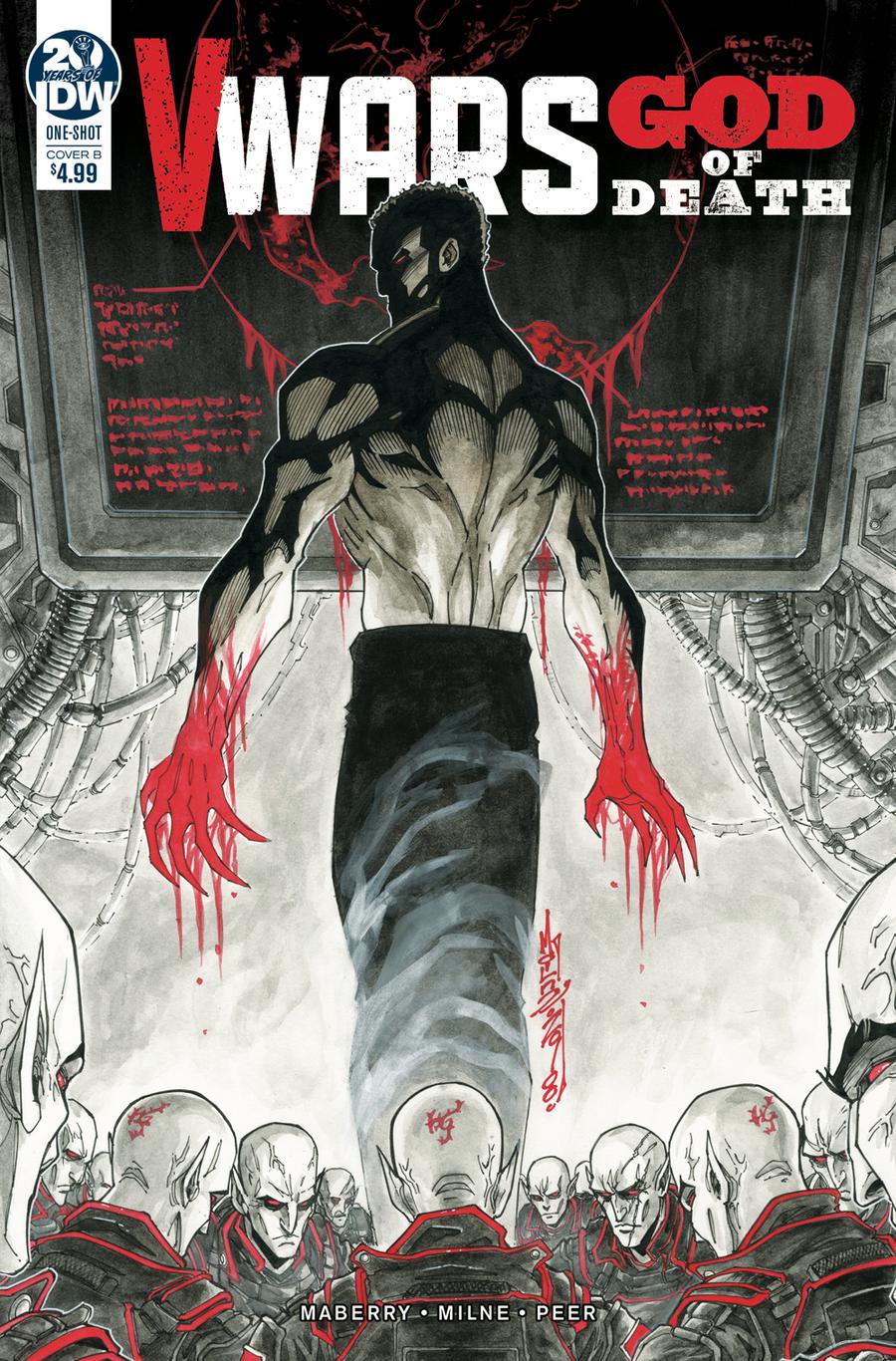 V-Wars God Of Death One Shot Cover B Variant Alex Milne Cover