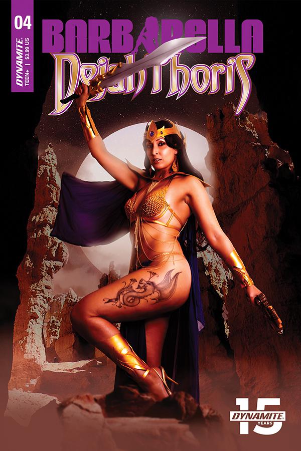 Barbarella Dejah Thoris #4 Cover E Variant Cosplay Photo Cover