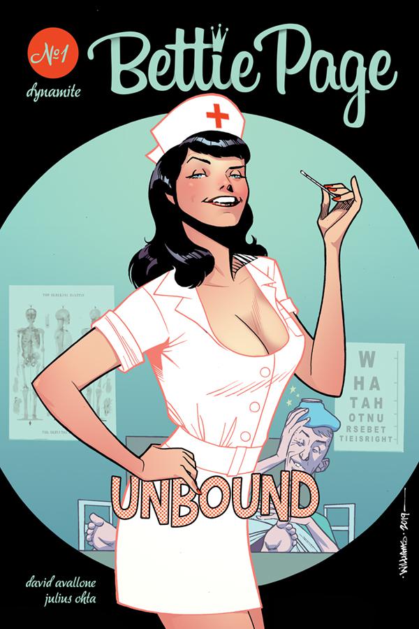 Bettie Page Unbound #1 Cover C Variant David Williams Cover
