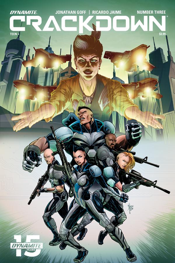 Crackdown #3 Cover A Regular Ricardo Jaime Cover