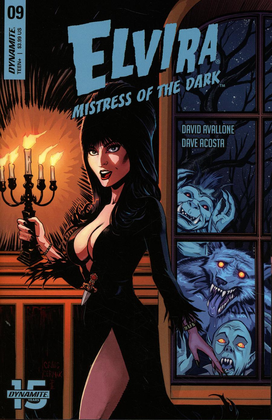 Elvira Mistress Of The Dark Vol 2 #9 Cover B Variant Craig Cermak Cover