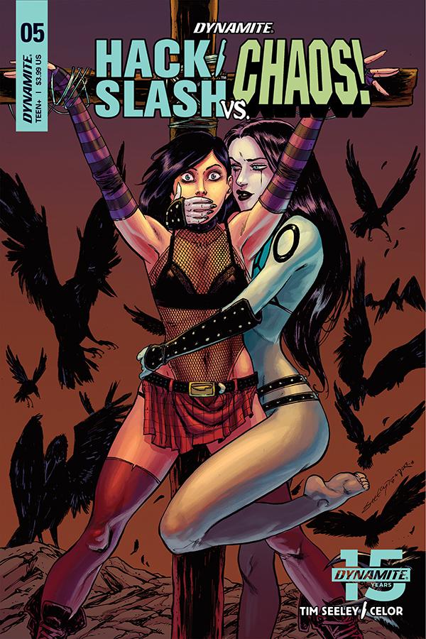 Hack Slash vs Chaos #5 Cover A Regular Tim Seeley Cover