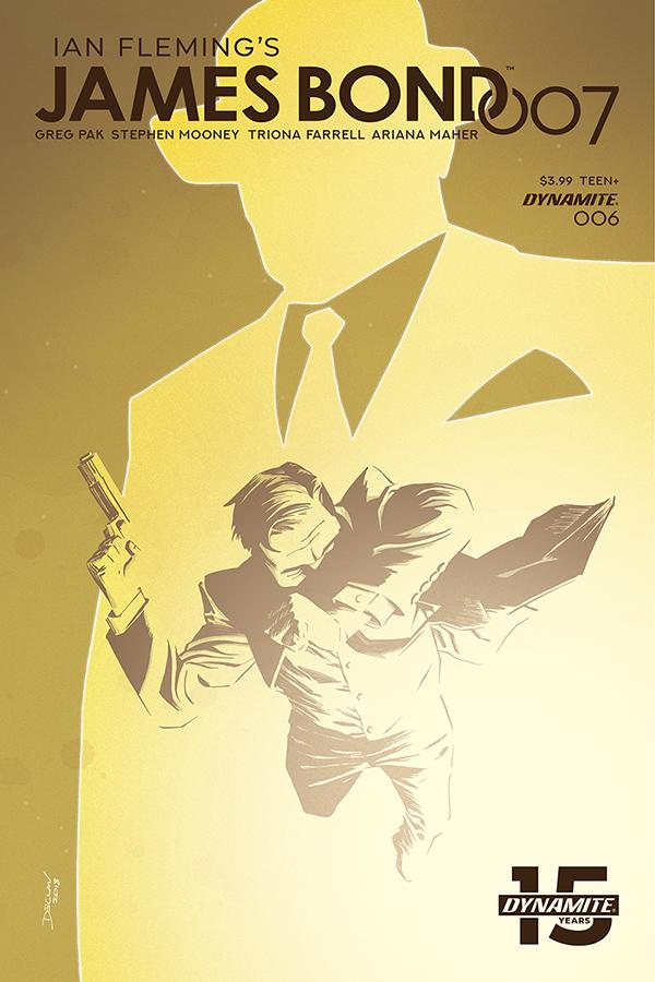 James Bond 007 #6 Cover B Variant Declan Shalvey Cover