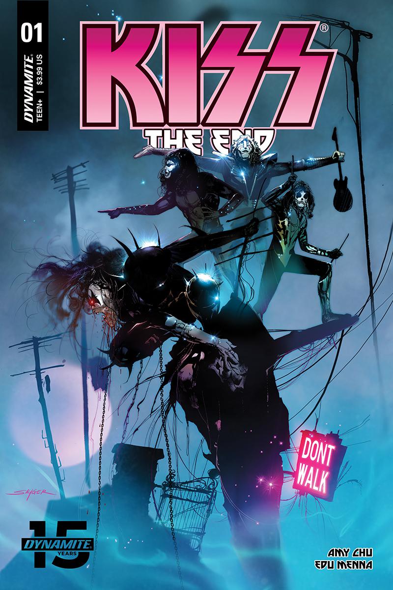 KISS The End #1 Cover A Regular Stuart Sayger Cover