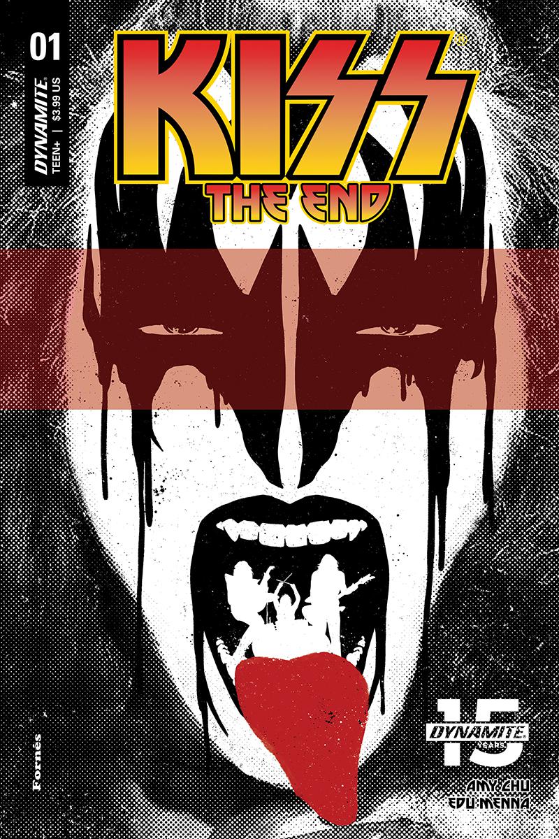 KISS The End #1 Cover B Variant Jorge Fornes Cover