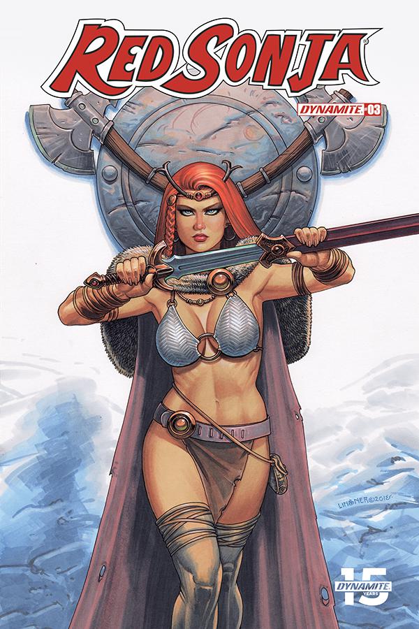 Red Sonja Vol 8 #3 Cover B Variant Joseph Michael Linsner Cover