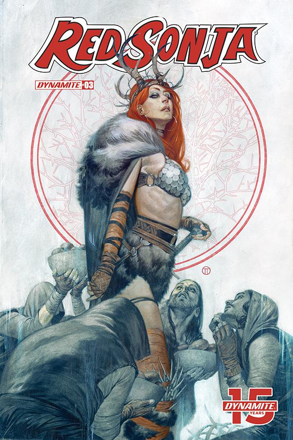 Red Sonja Vol 8 #3 Cover D Variant Julian Totino Tedesco Cover