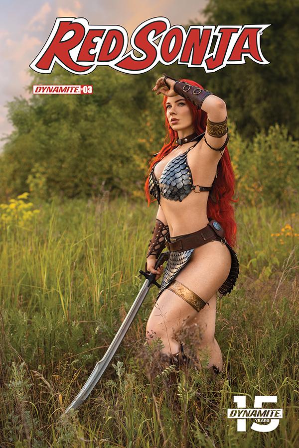 Red Sonja Vol 8 #3 Cover E Variant Cosplay Photo Cover