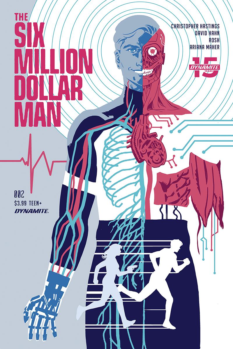 Six Million Dollar Man Vol 2 #2 Cover A Regular Michael Walsh Cover