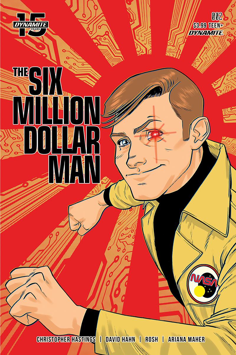Six Million Dollar Man Vol 2 #2 Cover B Variant Adam Gorham Cover