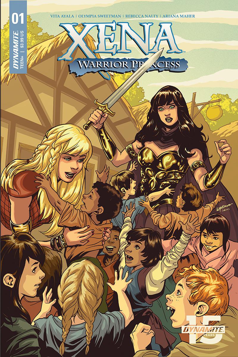 Xena Warrior Princess Vol 4 #1 Cover B Variant Emanuela Lupacchino Cover