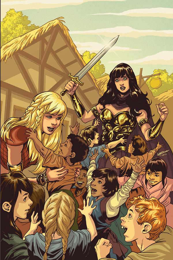 Xena Warrior Princess Vol 4 #1 Cover L Variant Emanuela Lupacchino Virgin Cover