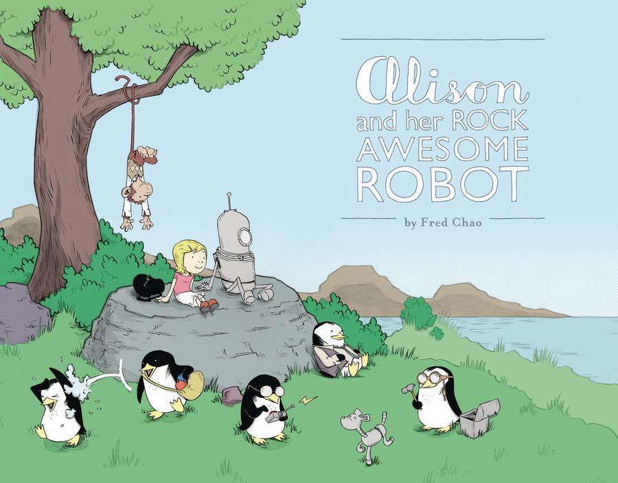 Alison And Her Rock Awesome Robot GN
