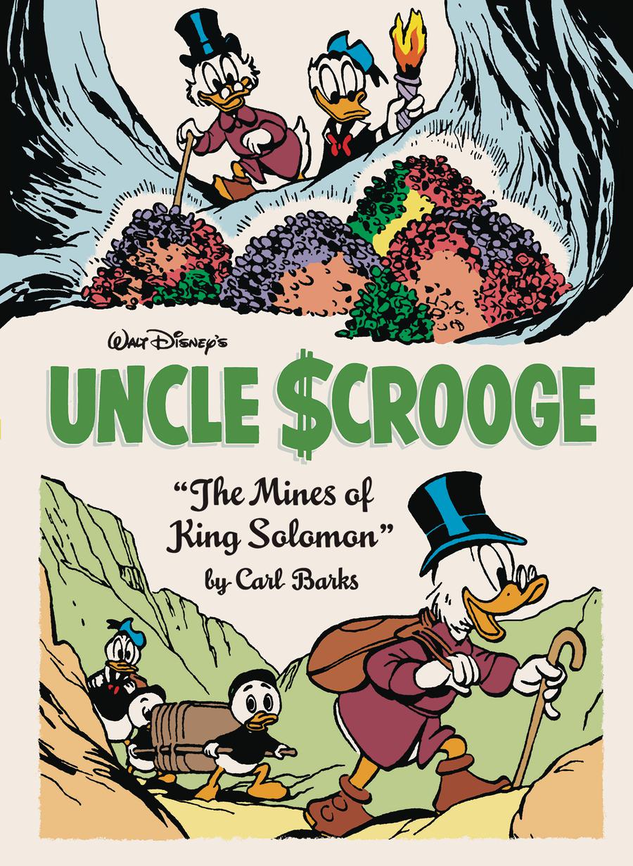 Walt Disneys Uncle Scrooge Vol 4 Mines Of King Solomon HC