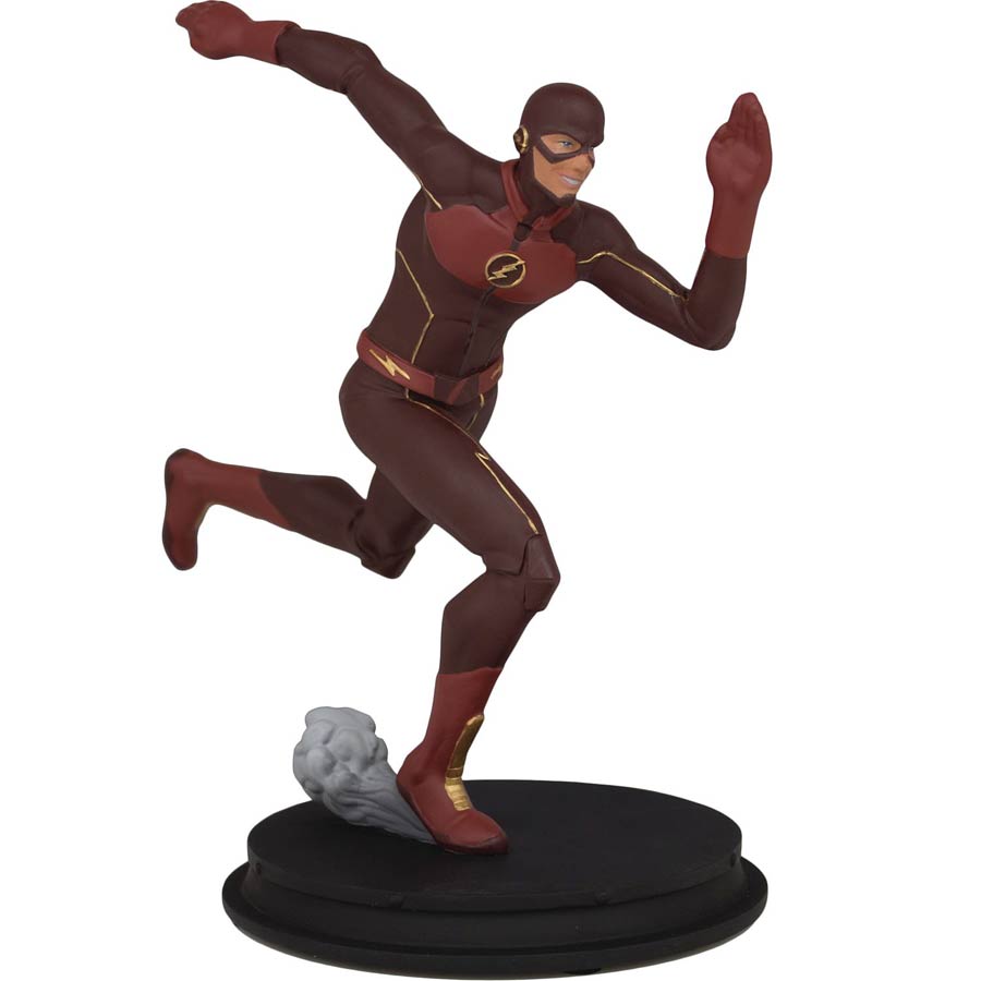 DC CW Flash Flash Animated Statue