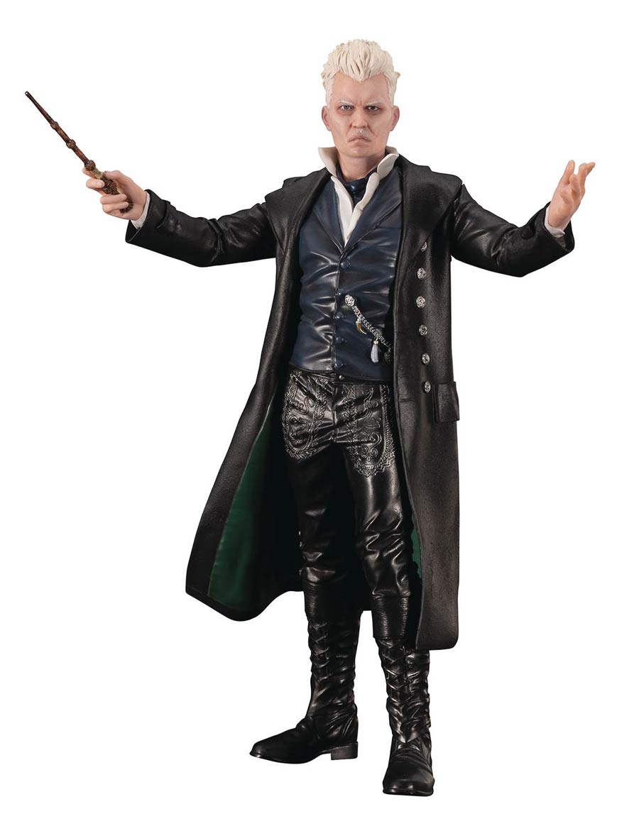 Fantastic Beasts Crimes Of Grindewald Gellert Grindelwald ARTFX Plus Statue