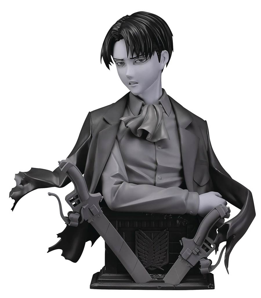 Attack On Titan Levi 1/3 Scale PMMA & Pu Statue Gray Version