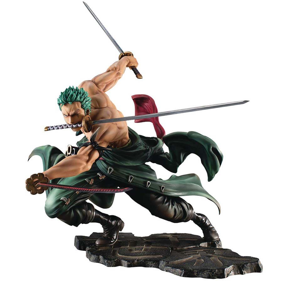 One Piece Portrait Of Pirates SA-MAX Zoro San Zen PVC Figure