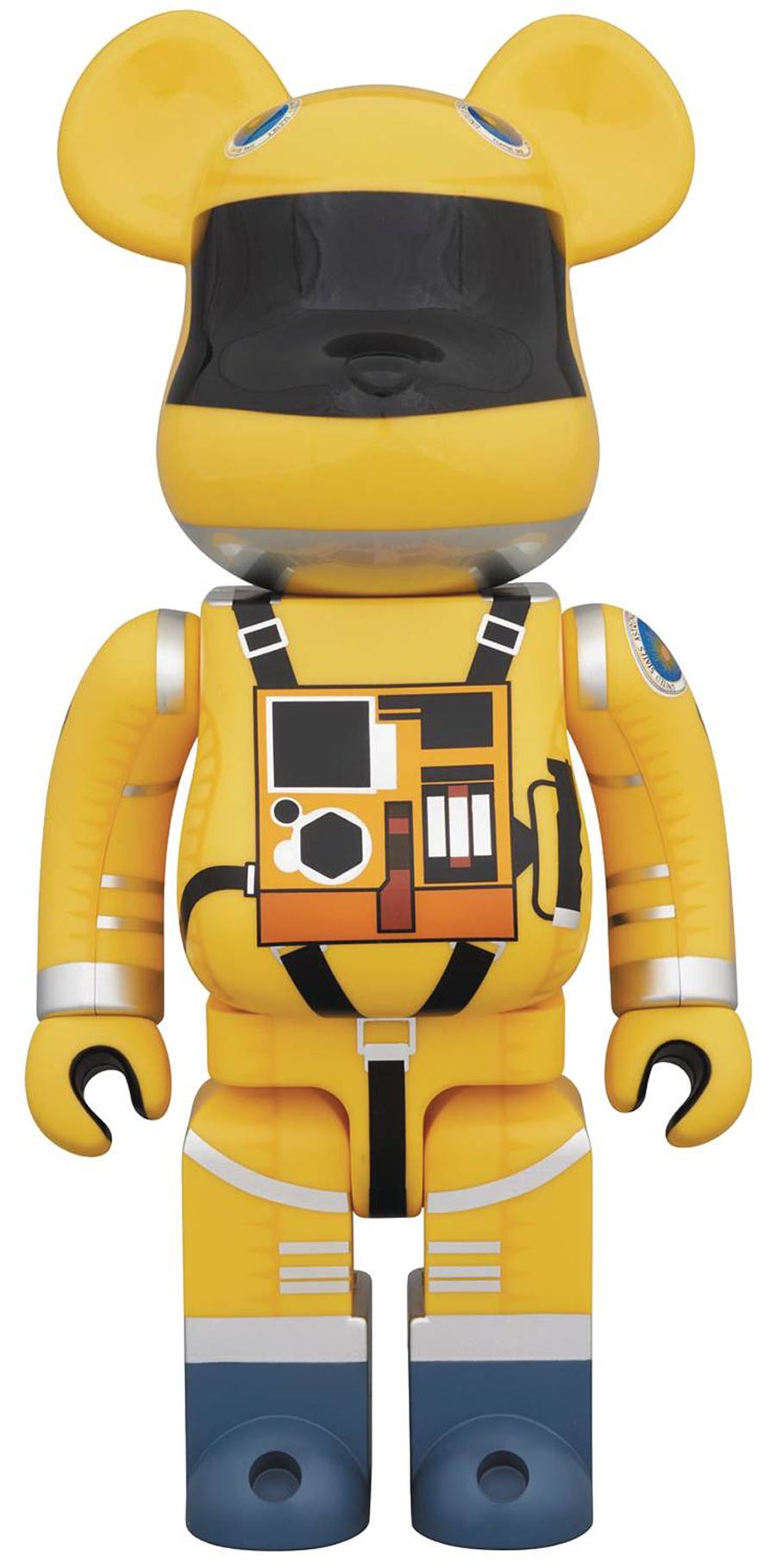 2001: A Space Odyssey Bearbrick Space Suit Yellow Version