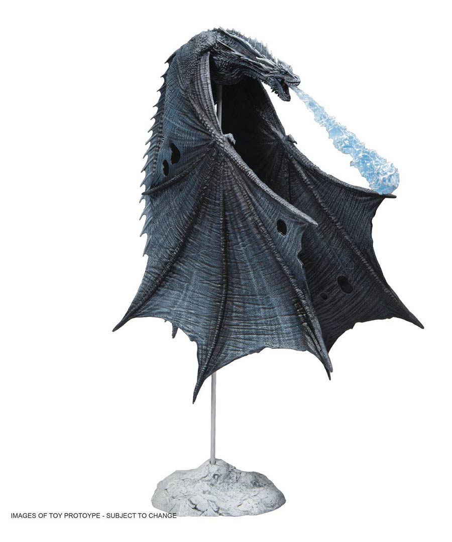 Game Of Thrones Viserion Ice Dragon Deluxe Action Figure Case