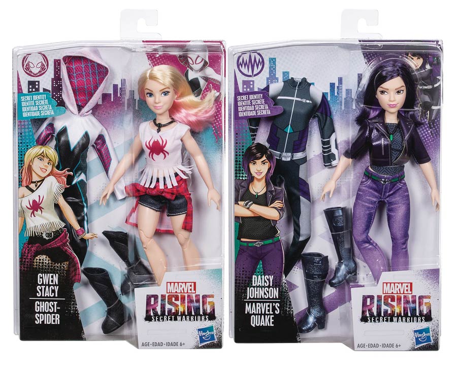 Marvel Rising Secret Identity Fashion Doll Wave 1 Assortment Case