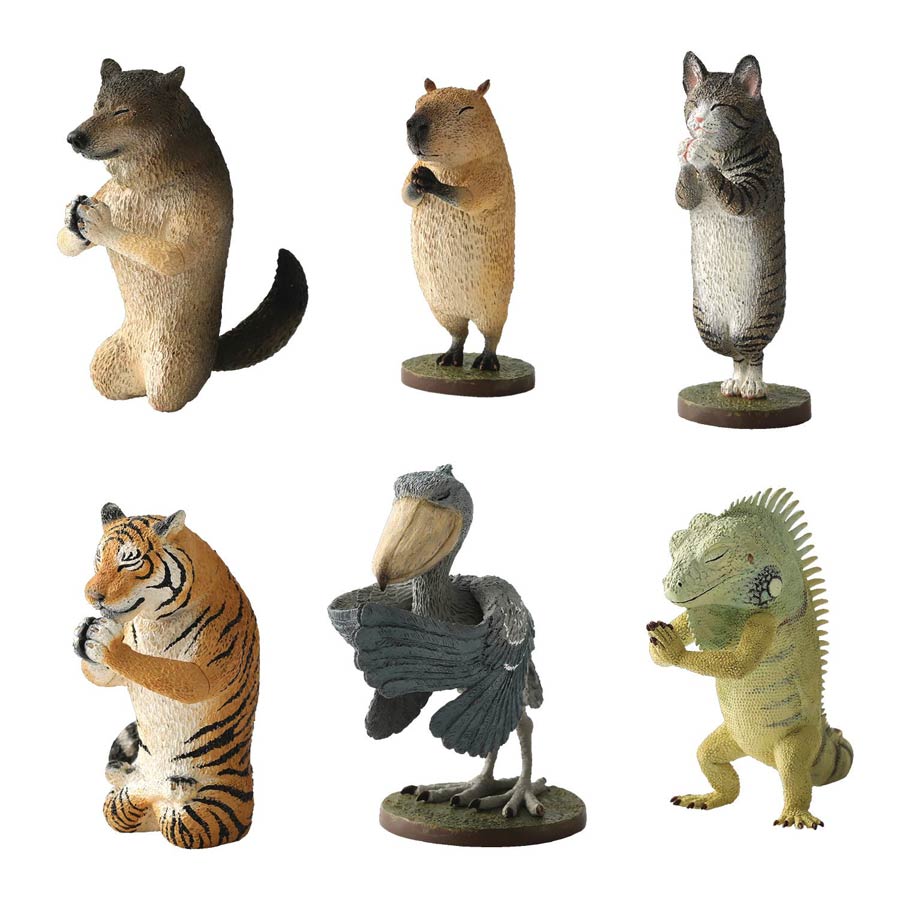 Animal Life Wish Trading Figure Blind Mystery Box 8-Piece Display