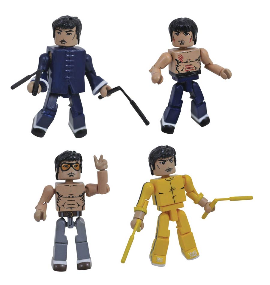 Bruce Lee Minimates Series 1 Box Set