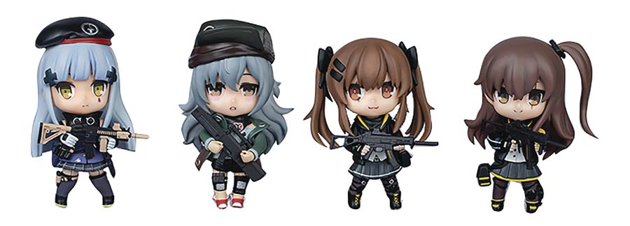 Dolls Frontline Squadron 404 Team Official 4-Piece Figure Set