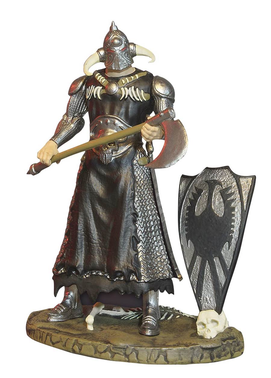 Frazetta Death Dealer Deluxe 3-3/4-Inch Action Figure Heavy Armor Version