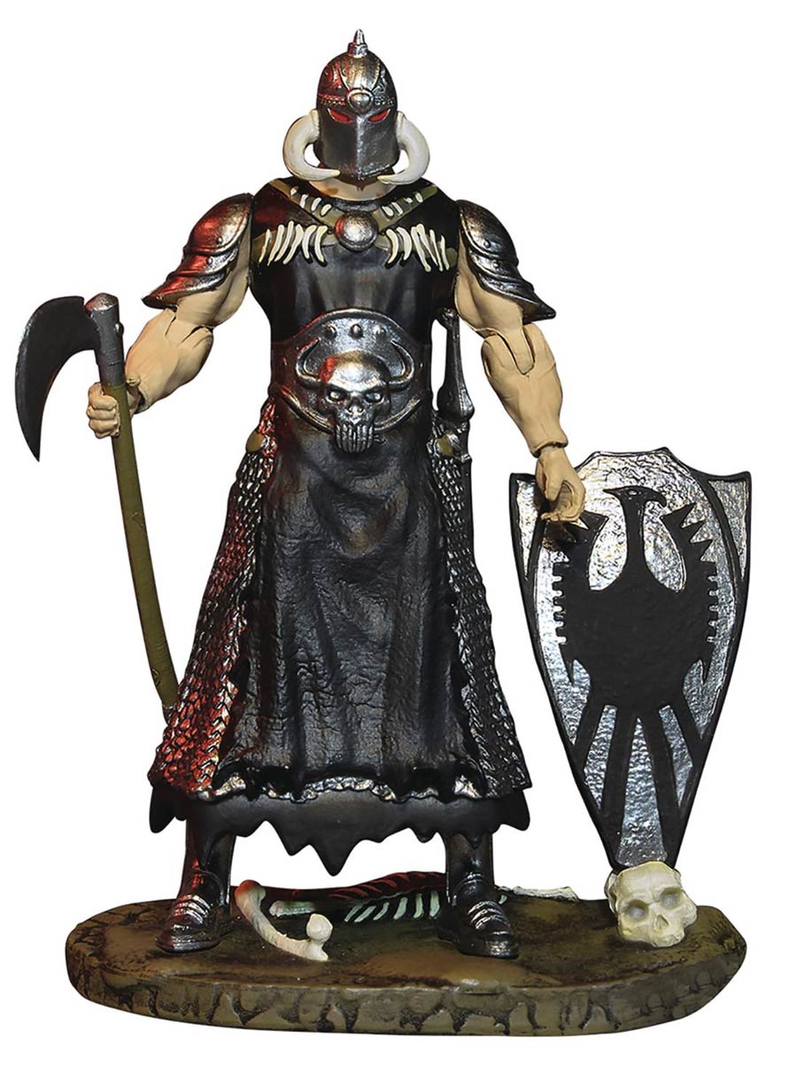 Frazetta Death Dealer Deluxe 3-3/4-Inch Action Figure Light Armor Version