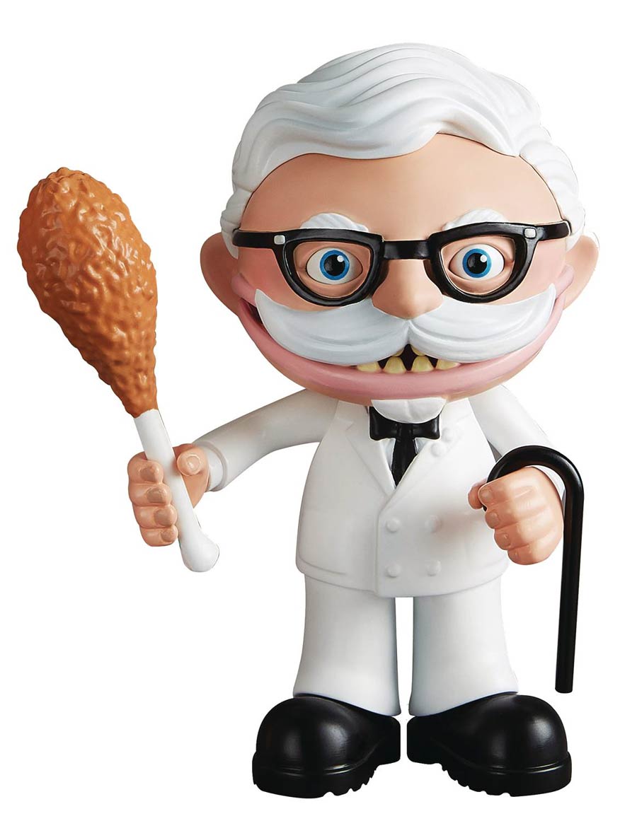 Stingrayz Eek Series 3 Colonel Sanders Figure
