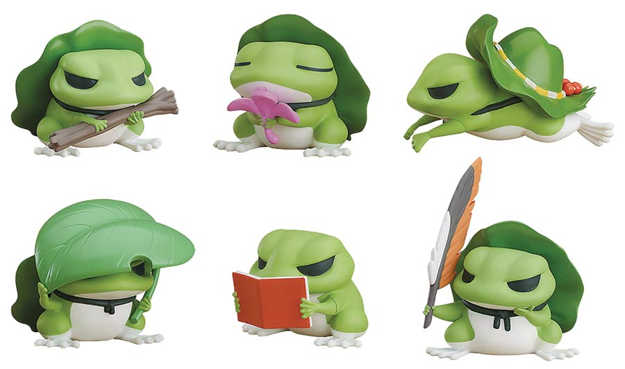 Tabi Kaeru Collectible Figure 6-Piece Display