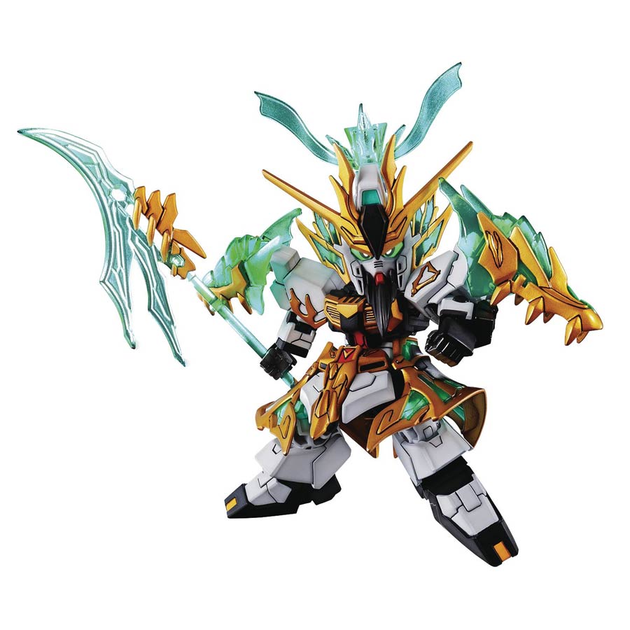SD Gundam World Sangoku Soketsuden Kit #02 Guan Yu Yun Change Nu Gundam
