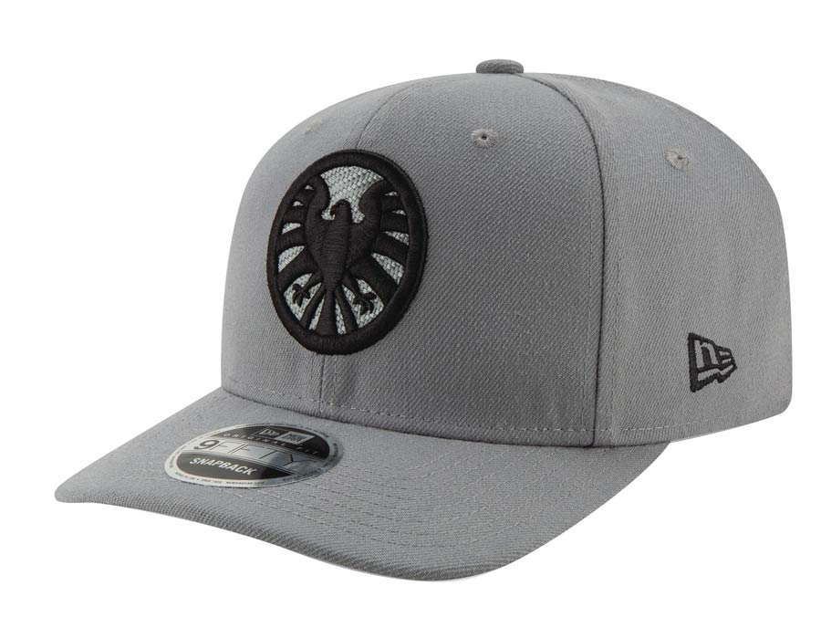 Captain Marvel Movie S.H.I.E.L.D. Logo Snapback Cap