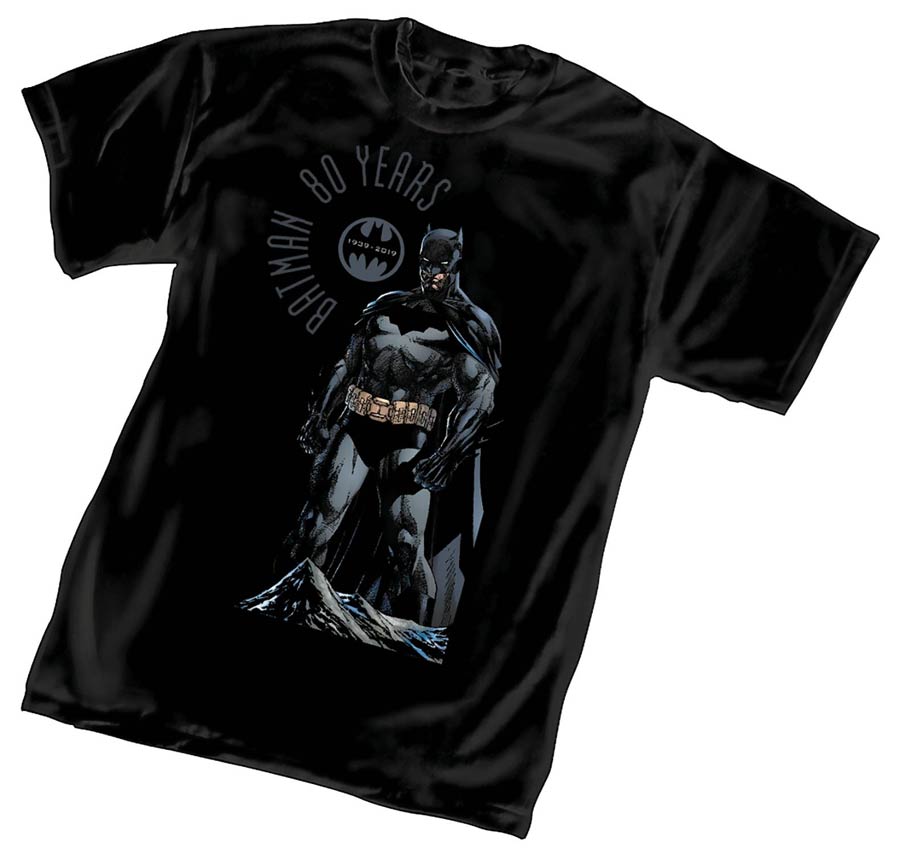 Batman 80th Anniversary T-Shirt Large