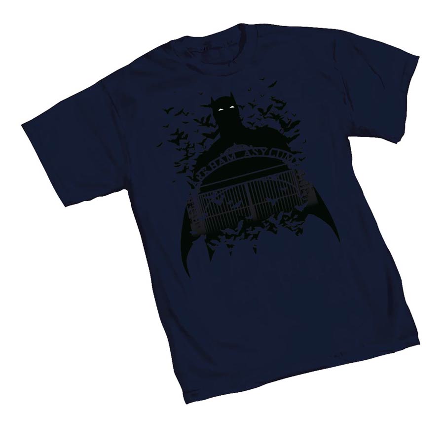 Batman Arkham Gates T-Shirt Large
