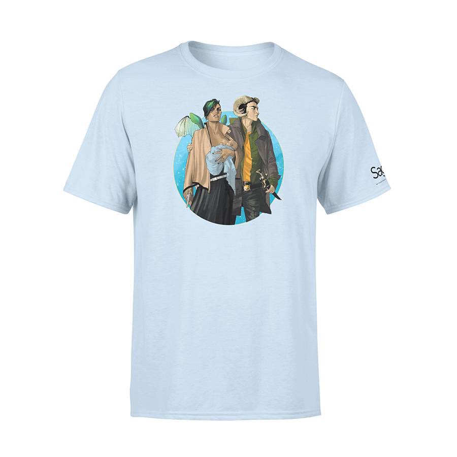 Saga Marko & Alana Issue #1 Cover T-Shirt Large