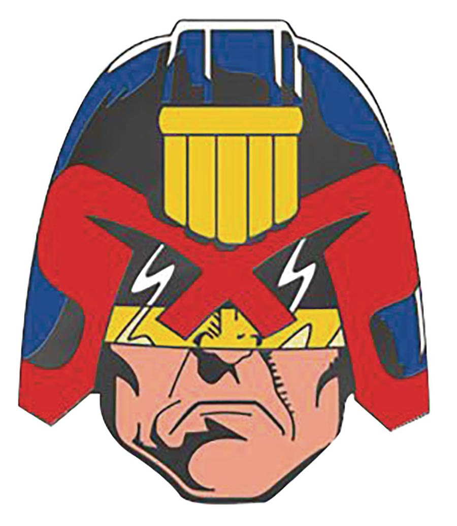 2000 AD Pin - Judge Dredd 1/2 Scale Badge