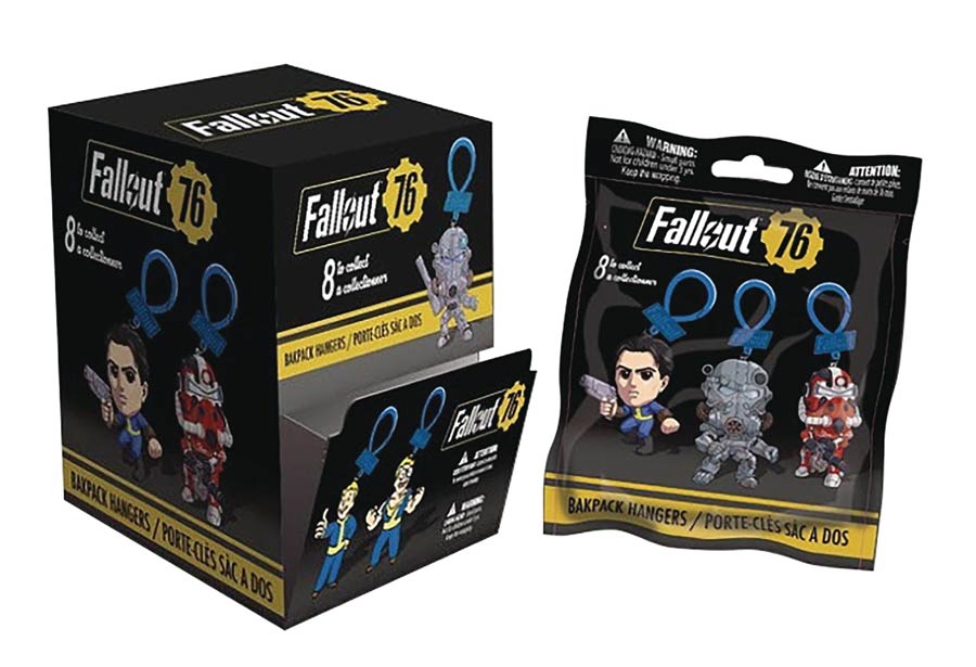 Fallout 76 Hanger Clip-On Blind Mystery Box 24-Piece Display
