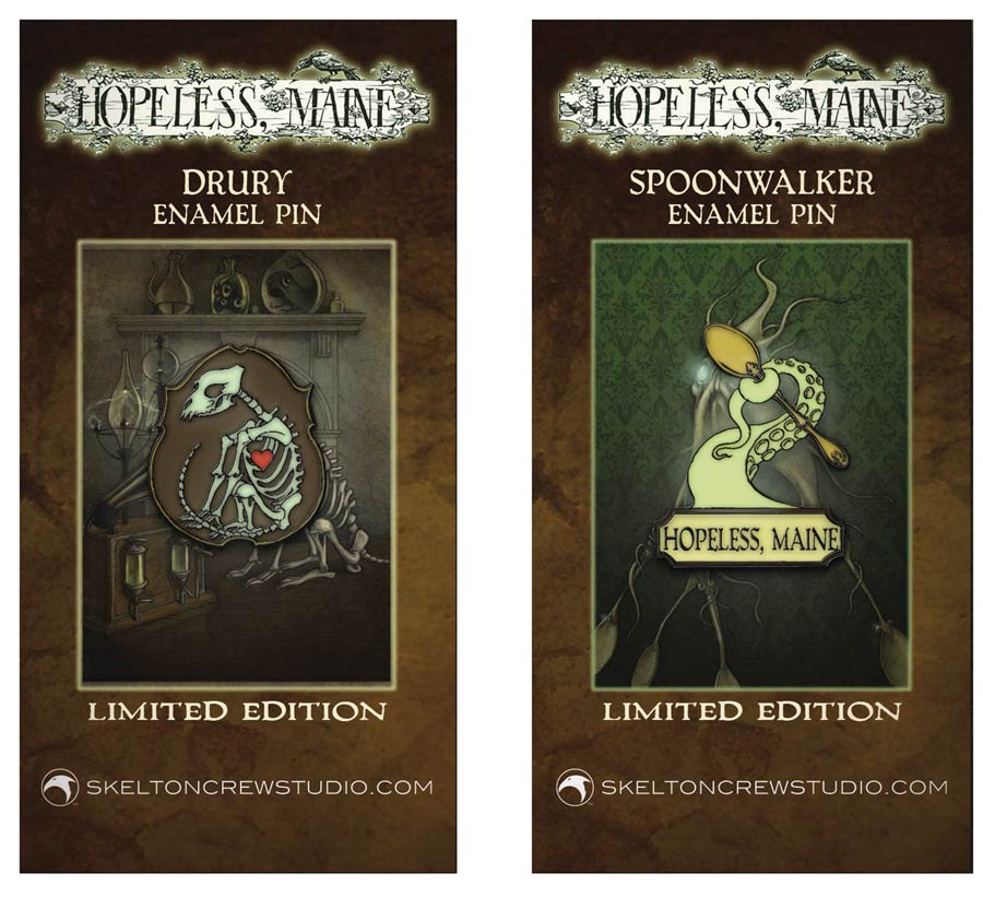 Hopeless Maine Limited Edition Enamel Pin Set