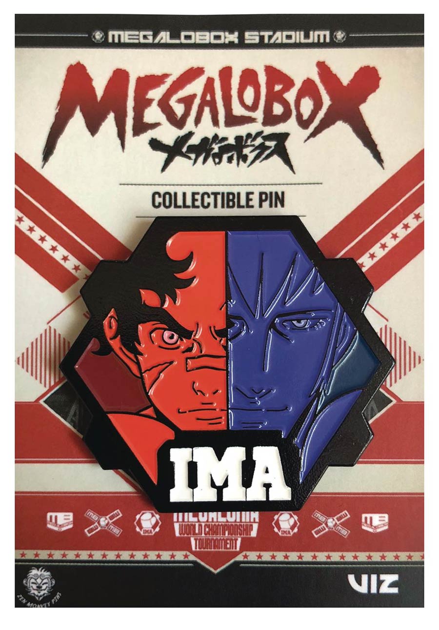 Megalobox Duo Tone Pin - Joe vs Yuri